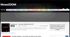 Desktop Screenshot of microzoom.fr